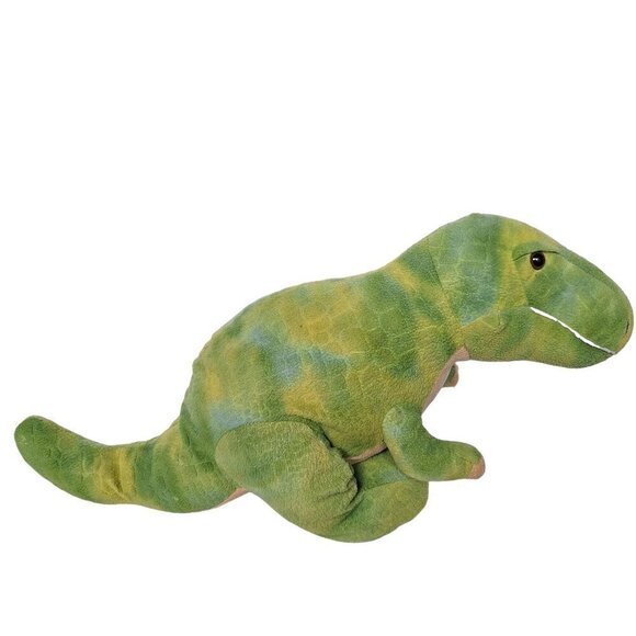 Discovery Kids Green T-Rex Dinosaur Prehistoric Plush Stuffed Animal 12" - Picture 5 of 6